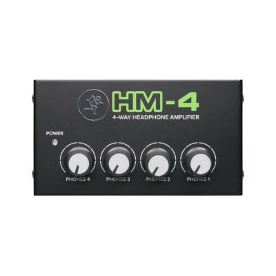 3. Mackie HM-4 Headphone Amplifier Black (2049300-00)