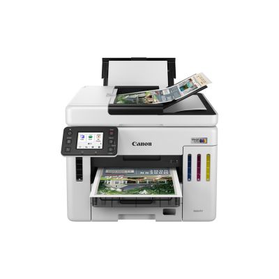 10. Canon MAXIFY GX 7150 Printer, Inkjet, Color Printing, 600 x 1200 DPI, A4, Direct Print, White