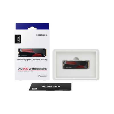 30. Samsung 990 PRO Heatsink 4TB SSD