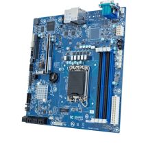 Gigabyte MX34-BS0(MR) Motherboard 1x LGA1700 Intel Xeon E-24XX C262 (4x DIMM, 8x SATA, 1xM.2, 2x1Gbe, IPMI, mATX)