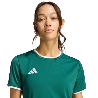 4. adidas Entrada 26 Jersey Women's T-Shirt Green KE9833