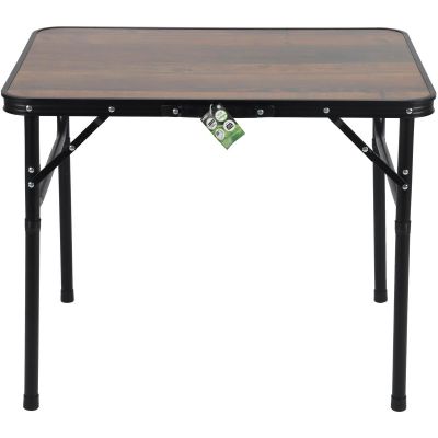 2. FOLDABLE CAMPING TABLE 75X55X25-59CM WOOD