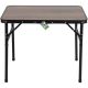 2. FOLDABLE CAMPING TABLE 75X55X25-59CM WOOD