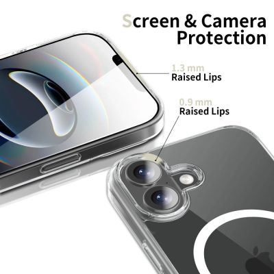 6. Tech-Protect FlexAir Hybrid MagSafe Case for iPhone 17 - Clear