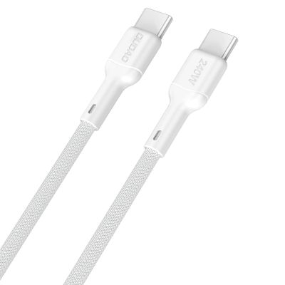 Dudao L9C Max 240W PD USB-C - USB-C 2m Cable - White