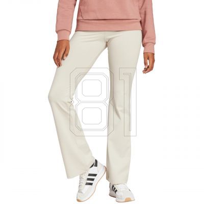 2. adidas Essentials Small Logo Flared W Pants JD3072
