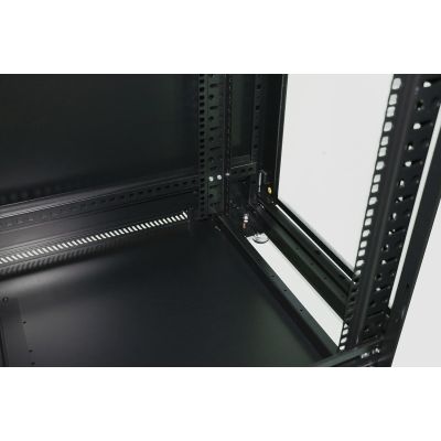 7. EXTRALILNK FLOOR RACK CABINET 19" 32U 600X600 BK