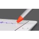 8. Logitech 914-000034 PDA Stylus 20g Orange, White