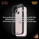 8. Military Grade Certified PanzerGlass ClearCase iPhone 15 Case - Transparent & Black