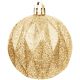 22. DECORATIVE PLASTIC BALL 6CM SET 35 GOLD