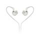 Behringer MO240-CL PRO Two-way in-ear headphones - transparent