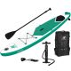 11. SUP BOARD SET 150KG INFLATABLE HONOLULU 320x76x15CM GREEN