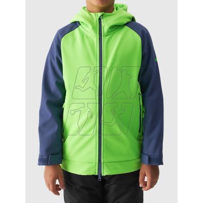 7. 4F Jr 4FJAW23TSOFM154-41N softshell jacket