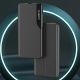 4. Eco Leather View Case, an elegant case with a flap and stand for iPhone 16e / 17e - black