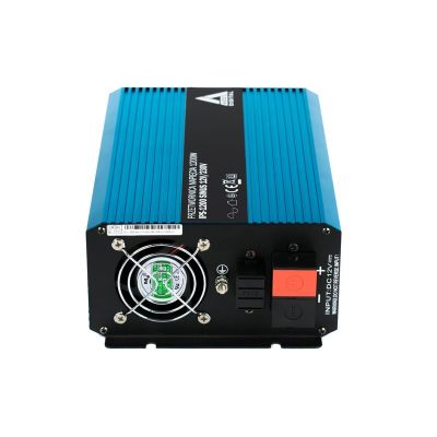 4. Voltage converter 12 VDC / 230 VAC SINUS IPS-1200S 1200W