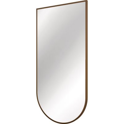 Hanging mirror in a frame