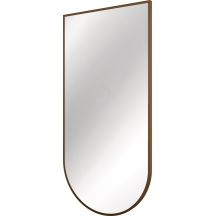 Hanging mirror in a frame