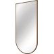 Hanging mirror in a frame