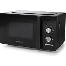 Gorenje MO20A3BH Black Combination Microwave Oven Countertop 20 l 800 W