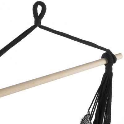 4. Spokey Bench Etno BK/WT 921917 Hammock Seat