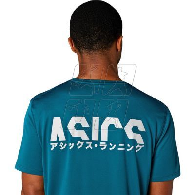 5. T-shirt Asics Katakana SS Top M 2011A813303