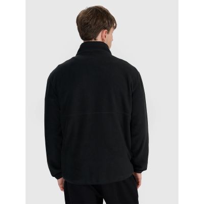 4. Regular fleece with stand-up collar men's 4F 4FRMM00TFLEM372-20S