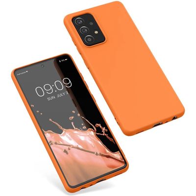 5. Silicone Case Soft Flexible Rubber Cover for Samsung Galaxy A22 4G red