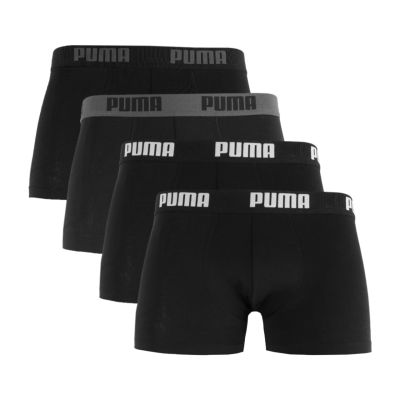 Puma Basic Men's Boxer Shorts 4-pack Black 938198 01
