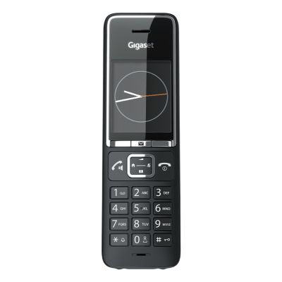 7. Gigaset E560 DECT telephone, caller ID, Black, Silver