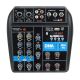 DNA MIX 4U - USB MP3 Bluetooth audio mixer