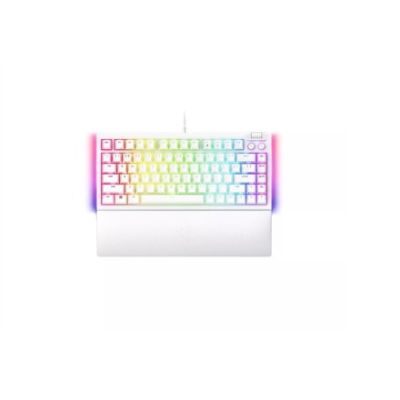 7. Razer BlackWidow V4 75% Gaming Keyboard USB QWERTY US English White