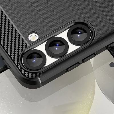 15. Carbon Case for Samsung Galaxy S25 Edge - Black