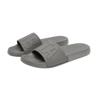 3. Kubota basic plain pool flip-flops gray K25SS-101-005-22-1