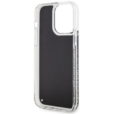 7. Guess GUHCP14XLCSGSGK iPhone 14 Pro Max 6.7" black/black hardcase Liquid Glitter Marble
