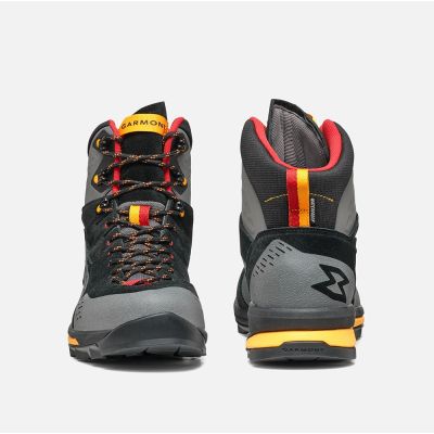 4. Garmont Cima WP Hiking Shoes - Black/Garmont Orange