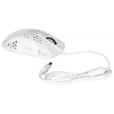9. Trust GXT928W HELOX Gaming Mouse white (25389)