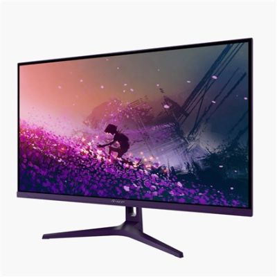 11. Arozzi Nova 32” Computer Monitor 80 cm (31.5") 2560 x 1440 px Quad HD LED Purple