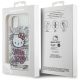 8. Hello Kitty IML Kitty On Bricks Graffiti case for iPhone 15 - white