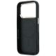 7. Guess Saffiano Small 4G & Classic Logo MagSafe Case for iPhone 18 Pro / 17 Pro - Black