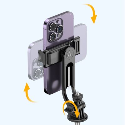 20. Selfie stick WC1Y3S telescopic tripod 1.3m with phone holder - black