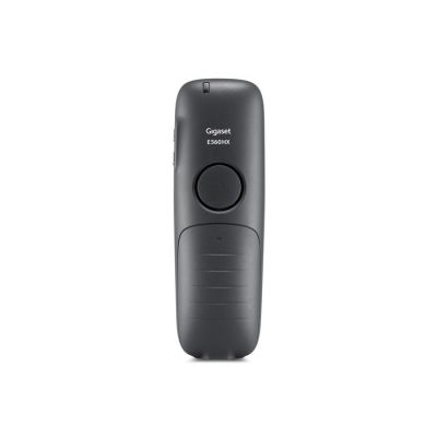 9. Gigaset E560HX int. handset with Gro button and charging cradle - platinum