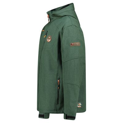 8. Men’s Softshell Jacket Geographical Norway TOLYMPIA GREEN DB MEN 009 (WZ8535H/GN-GREEN)