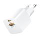 2. Wozinsky CMWCW 20W USB-C / USB-A Wall Charger - White