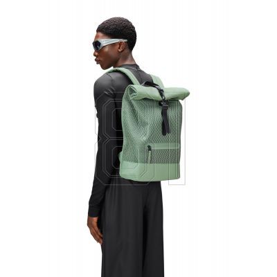 7. Rains Rolltop Rucksack Mesh W3 13340 06