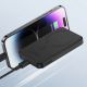 11. Baseus mini power bank 5000mAh 20W + USB-C cable (20V/3A) - black