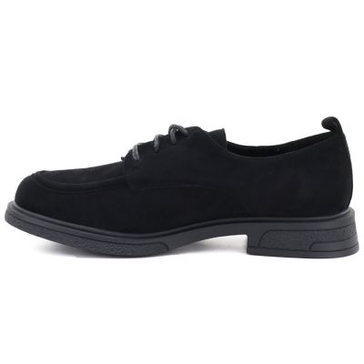 3. Women's black suede shoes Vinceza 62332