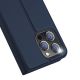 3. Dux Ducis Skin Pro Wallet Case for iPhone 15 Pro Max - Blue
