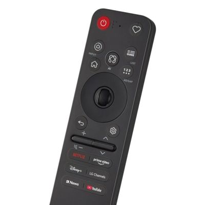 3. LG MR26GA TV Remote Control Press Buttons, Rotary