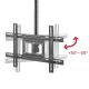 14. Maclean MC-803 TV ceiling mount (ceiling; 23" - 100"; max. 50kg)