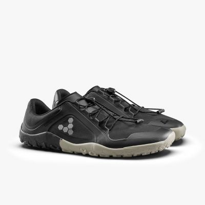 7. Minimalist hiking shoes Vivobarefoot PRIMUS TRAIL III ALL WEATHER FG MENS OBSIDIAN (309305-01)